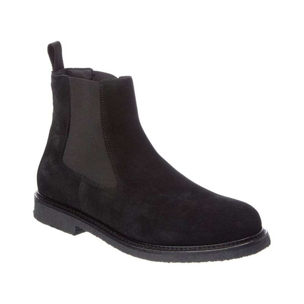 Hugo Boss Kope Suede Boot, Black